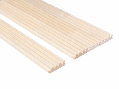 Thermory Smarts Fehér Nyárfa Falburkolat Kyte S Finger Joint 15x87mm